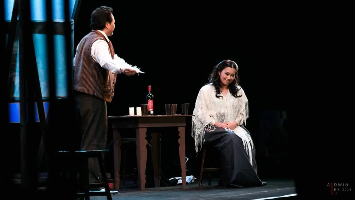 Ang Mei Foong as Mimì · La Bohème · Kuala Lumpur City Opera · 2016