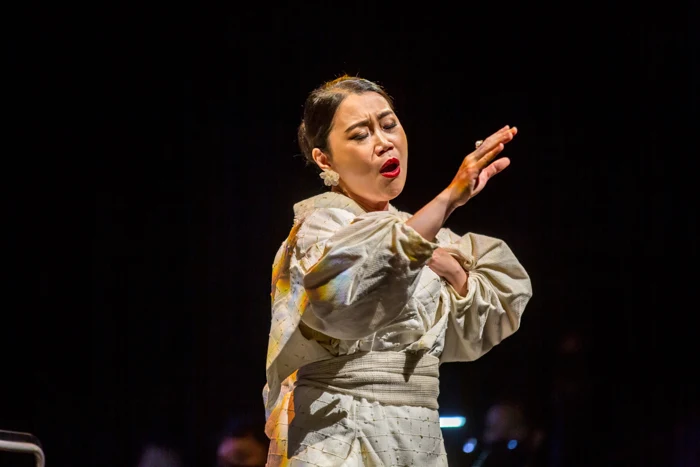 Ang Mei Foong as Cio-Cio San at the KLCO Opera Gala in 2022